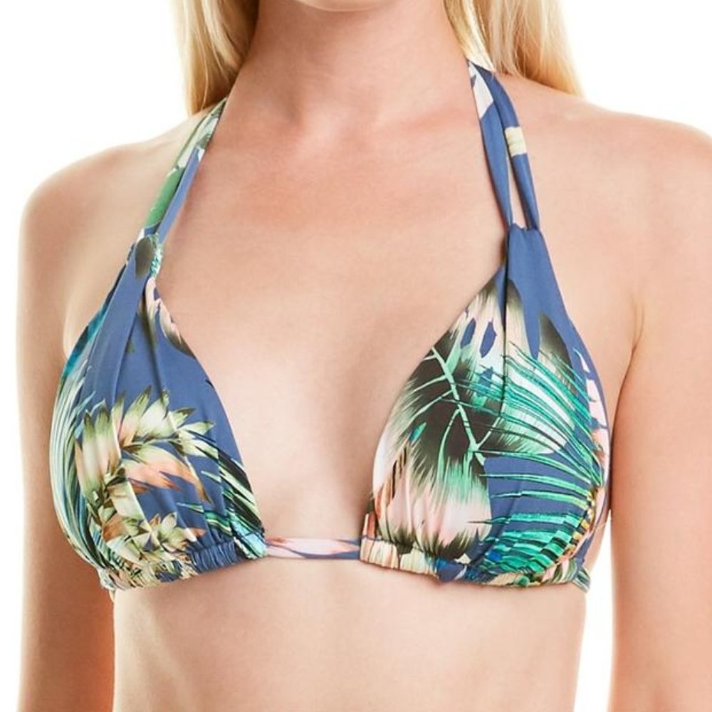 *NEW* La Blanca Tropical Rain Halter Bikini Top